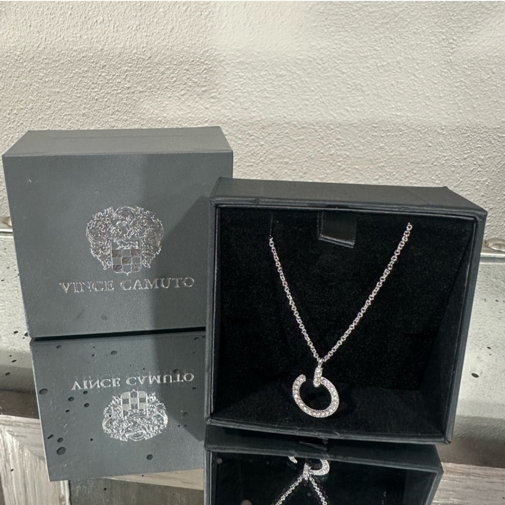 Vince Camuto Alya Silver Pendant Necklace